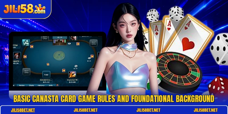 Basic Canasta Card Game rules and foundational background