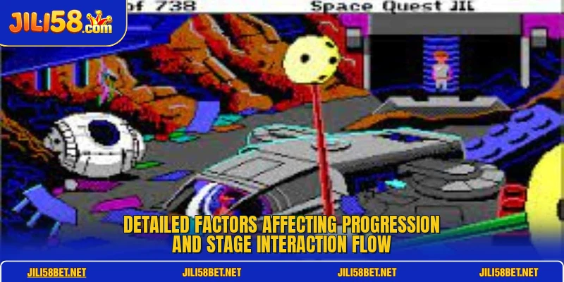 Detailed factors affecting progression and stage interaction flow