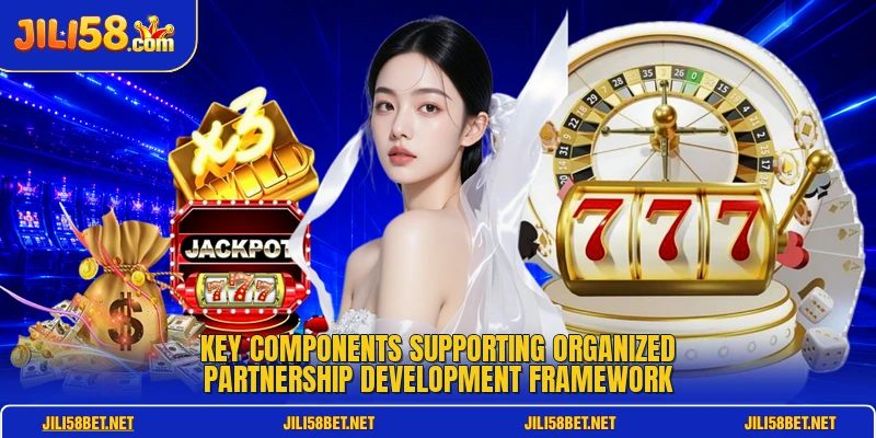 Key components supporting organized partnership development framework