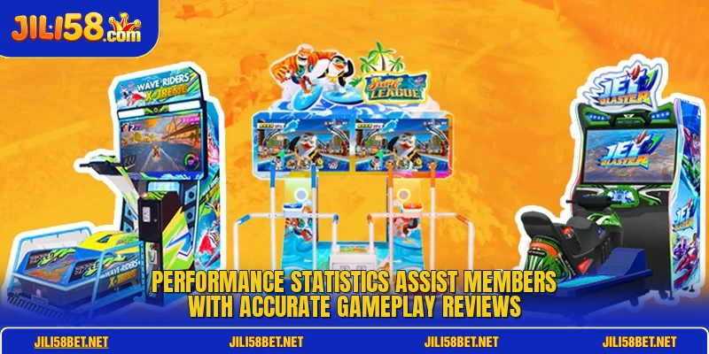 Performance statistics assist members with accurate gameplay reviews 