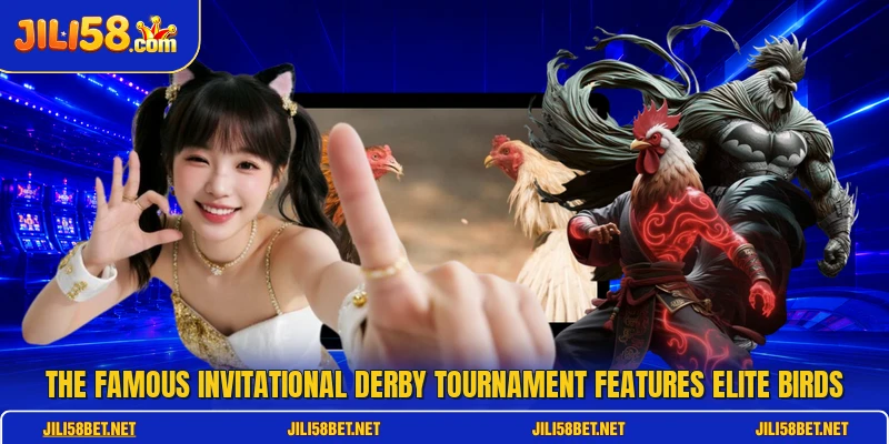 The famous Invitational Derby tournament features elite birds